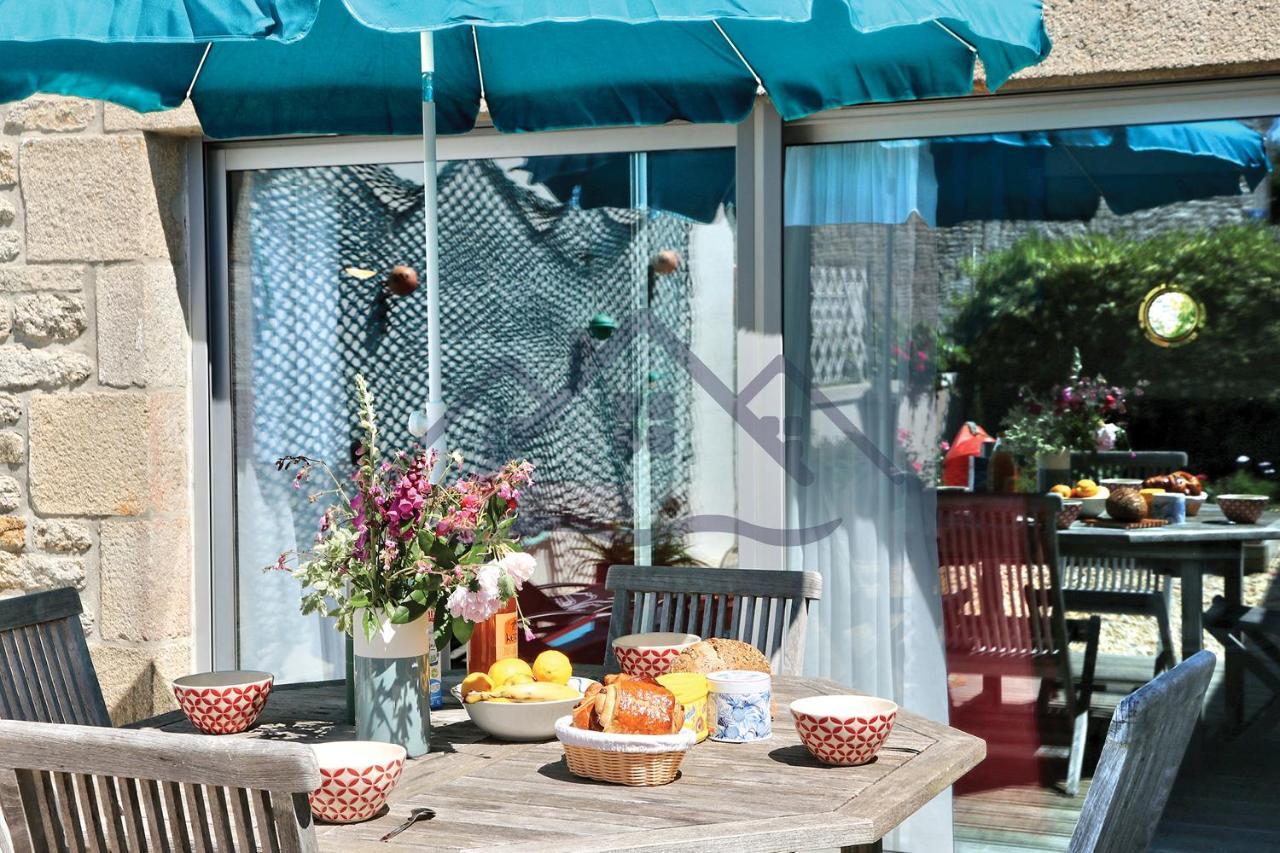 Localise - M3A La Maison Du Pecheur Au Guilvinec - Chambres Vue Mer - A 20M De La Mer Situee A La Pointe De Men Meur - Tout A Pied, Plage, Port, Centre, Commerces, Marche - Wifi Inclus - Linge De Lit Inclus - Jardin Clos - En Option , Menage Et Servi Luaran gambar