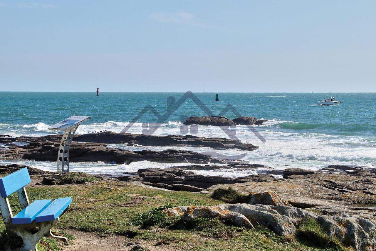 Localise - M3A La Maison Du Pecheur Au Guilvinec - Chambres Vue Mer - A 20M De La Mer Situee A La Pointe De Men Meur - Tout A Pied, Plage, Port, Centre, Commerces, Marche - Wifi Inclus - Linge De Lit Inclus - Jardin Clos - En Option , Menage Et Servi Luaran gambar